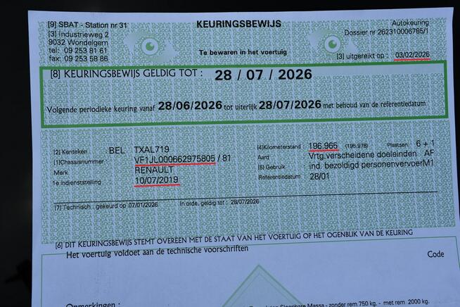 Renault Trafic 1.6dCi 7-osób Winda Do przewozu OSÓB NIEPEŁNOSPRAWNYCH 2xKlima Kamera