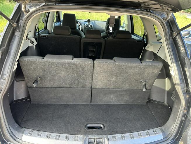 Nissan Qashqai+2 Klimatronic, hak, panoramiczny dach, isofix, podg. fotele, 7 miejsc