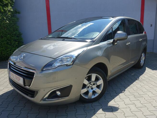 Peugeot 5008 1,2i Navi Panorama Klimatronik Alu Kam.Cof. Ledy 1.Właściciel VIP Gwar