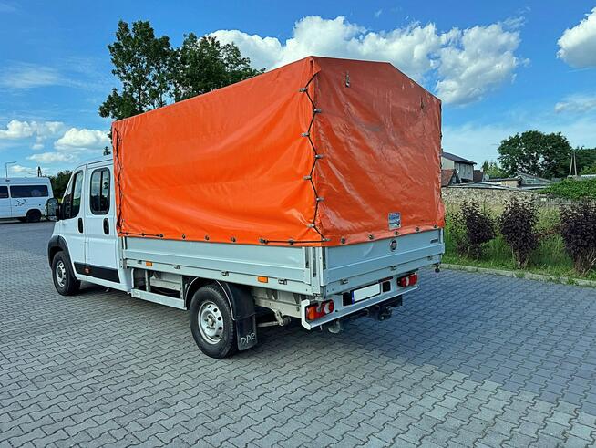 Fiat Ducato Lift 2,2 MJT 160KM Doka 7 osób Klima Navi Paka Skrzynia 3,2m