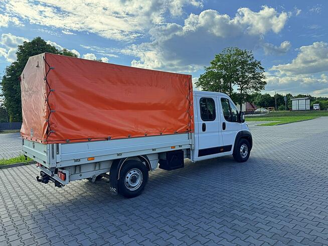 Fiat Ducato Lift 2,2 MJT 160KM Doka 7 osób Klima Navi Paka Skrzynia 3,2m