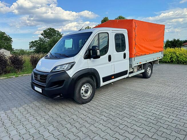 Fiat Ducato Lift 2,2 MJT 160KM Doka 7 osób Klima Navi Paka Skrzynia 3,2m