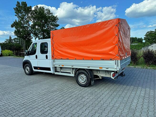 Fiat Ducato Lift 2,2 MJT 160KM Doka 7 osób Klima Navi Paka Skrzynia 3,2m
