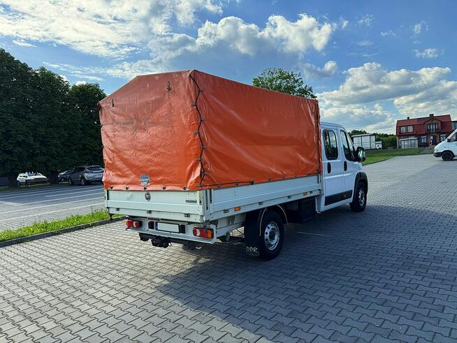Fiat Ducato Lift 2,2 MJT 160KM Doka 7 osób Klima Navi Paka Skrzynia 3,2m