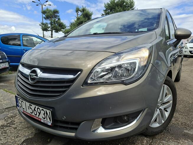 Opel Meriva Klimatyzacja, Podgrz. fotele + kierownica, Bluetooth, Hak, 2 kpl. kół