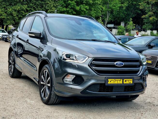 Ford Kuga 1Wł ST-Line Lift Serwis LED Climatronic Parktronic Tempomat Gwarancja!