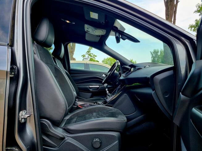 Ford Kuga 1Wł ST-Line Lift Serwis LED Climatronic Parktronic Tempomat Gwarancja!