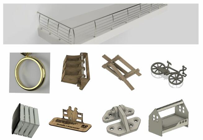 Projektowanie CAD 3D • Model 3D • Druk 3D • Prototypy