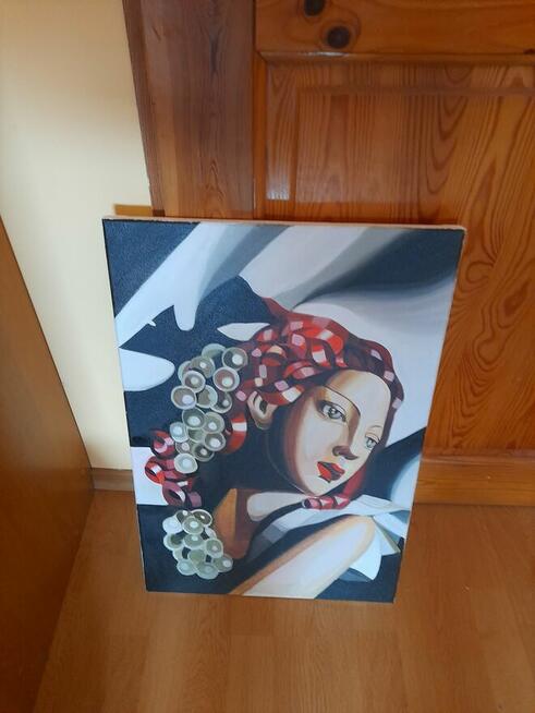 Sprzedam obraz Tamara Łempicka Kobieta z winogronami
