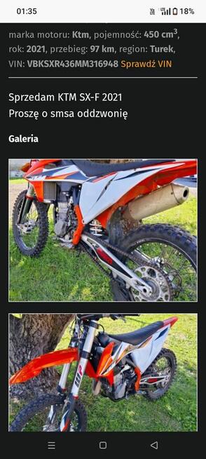 Sprzedam KTM