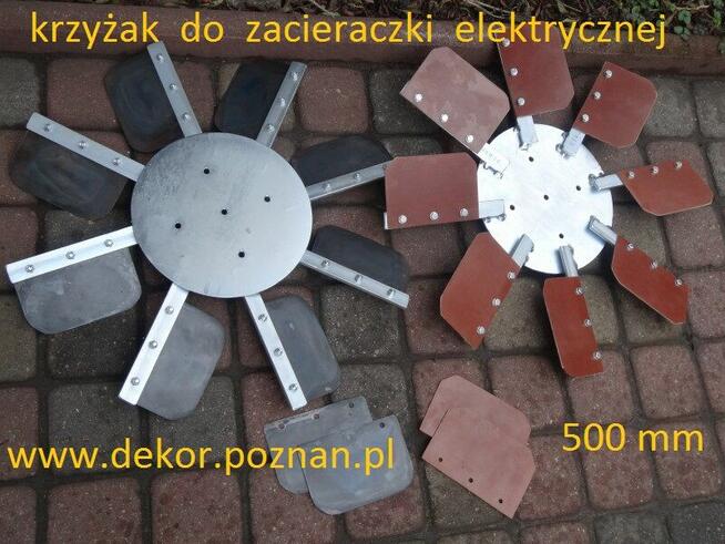 Zacieraczka dla producentów prefabrykatów betonowych