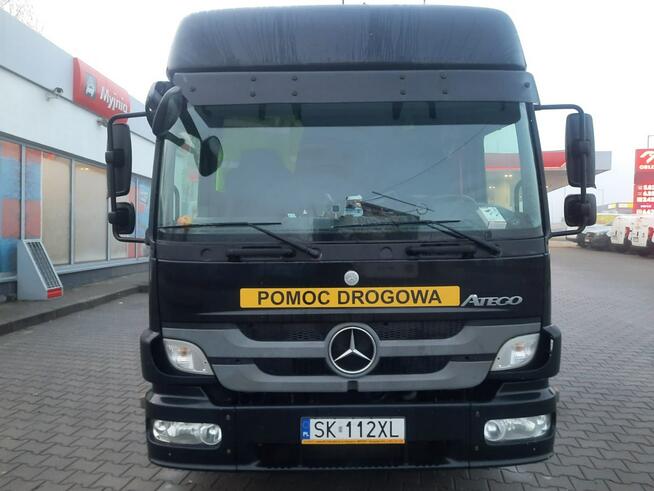 MERCEDES -ATEGO-MERSCH-AUTOTRANSPORTER NA 5 AUT! BDB STAN MECHANICZNY