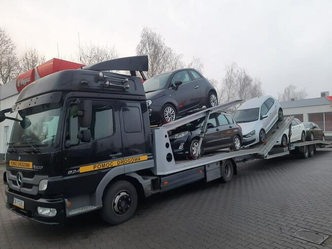MERCEDES -ATEGO-MERSCH-AUTOTRANSPORTER NA 5 AUT! BDB STAN MECHANICZNY