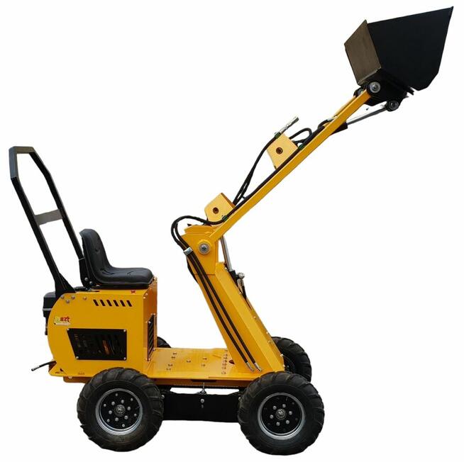 MINI ŁADOWARKA KOŁOWA Z PROSTYM RAMIENIEM MS-L113FS JSB - PL