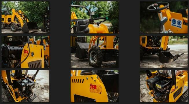 MINI KOPARKA GĄSIENICOWA MS-TE113 JSB - PL