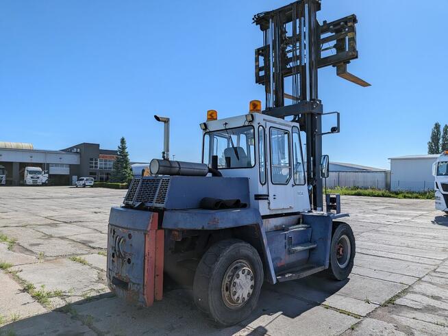 Wózek widłowy Kalmar udźwig 10 ton, przesuw wideł. nie Linde