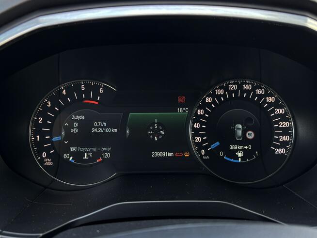S-max 2.0 TDCI Titanium 150km LED navi 7 FOTELI serwis BEZWYPADEK 2016