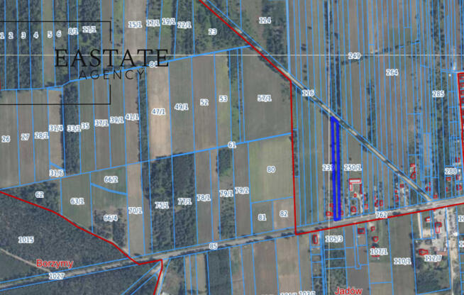 Działka 3700 m²/zabudowa jednorodzinna