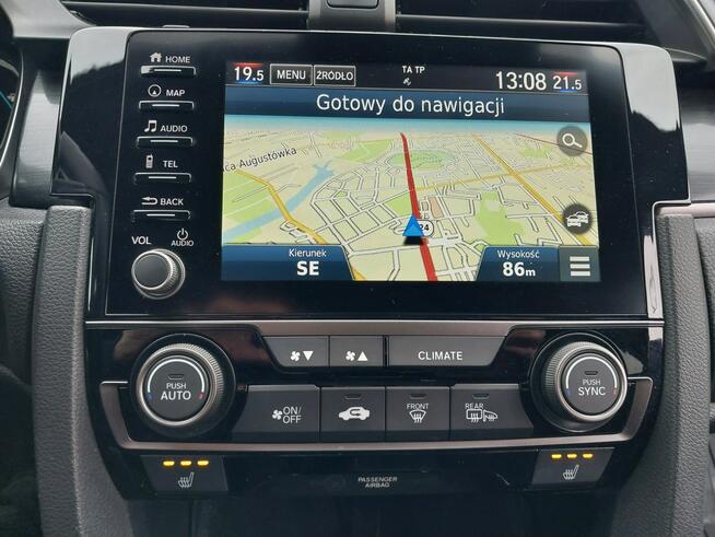 Honda Civic AUTOMAT + Salon Polska + pierwszy wł. + 100% bezwypadkowa