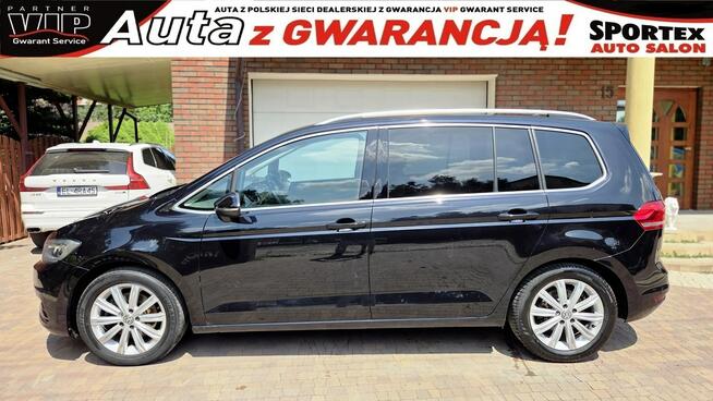 Volkswagen Touran 1.8 TSI 180 KM, DSG, Highline - Bezwypadkowy, Salon PL, F.vat 23%