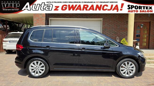Volkswagen Touran 1.8 TSI 180 KM, DSG, Highline - Bezwypadkowy, Salon PL, F.vat 23%