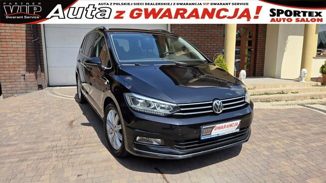 Volkswagen Touran 1.8 TSI 180 KM, DSG, Highline - Bezwypadkowy, Salon PL, F.vat 23%