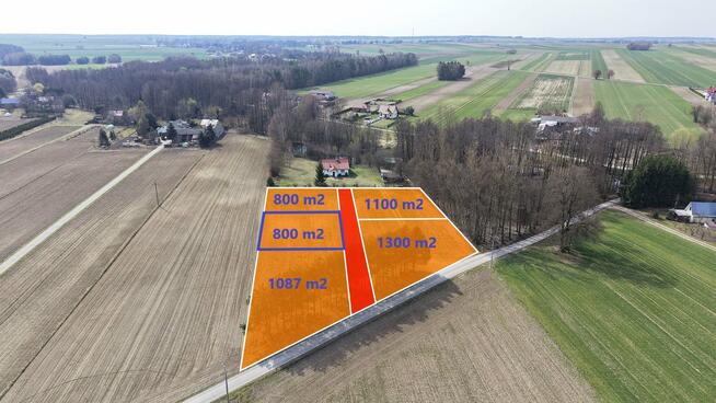 Działka budowlana Kępa Borzechowska gm. Borzechów