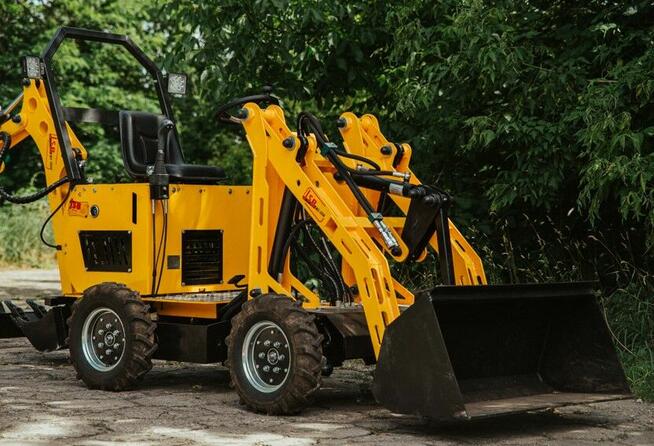 MINI ŁADOWARKA KOŁOWA PRZEGUBOWA ŁAMANA MS-L116KN JSB - PL