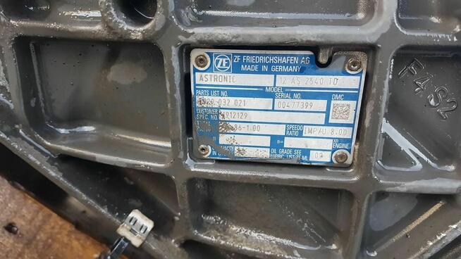 Skrzynia biegów DAF 106 automat E6 510 KM