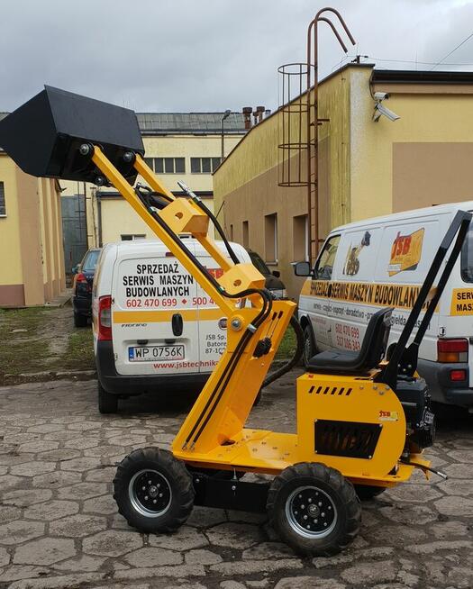 MINI ŁADOWARKA KOŁOWA Z PROSTYM RAMIENIEM MS-L113FS JSB - PL