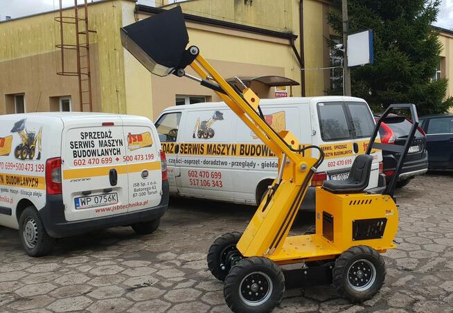 MINI ŁADOWARKA KOŁOWA Z PROSTYM RAMIENIEM MS-L113FS JSB - PL