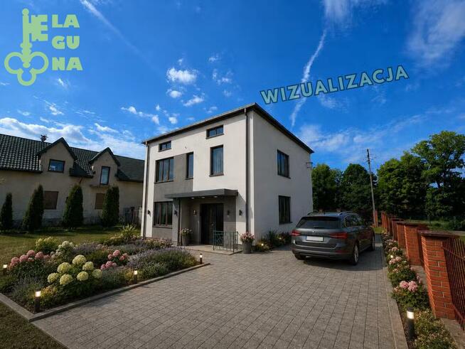 Dom Łęki Kościelne gm. Krzyżanów, Główna Osiedla