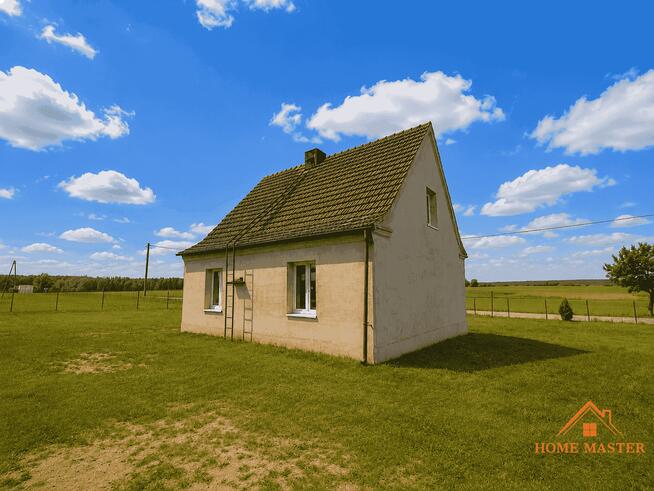 Dom z dużą działką
