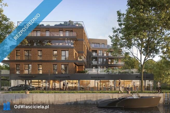 33 m2 Gdańsk Śródmieście, widok na Motławę, inwestycja Kapitanat - For sale comfortable studio apart