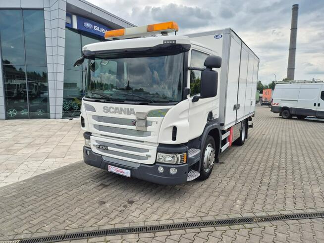 Scania P230 KONTENER / OTWIERANY BOK / IDEALNY DO MASZYN I WIERTNIC