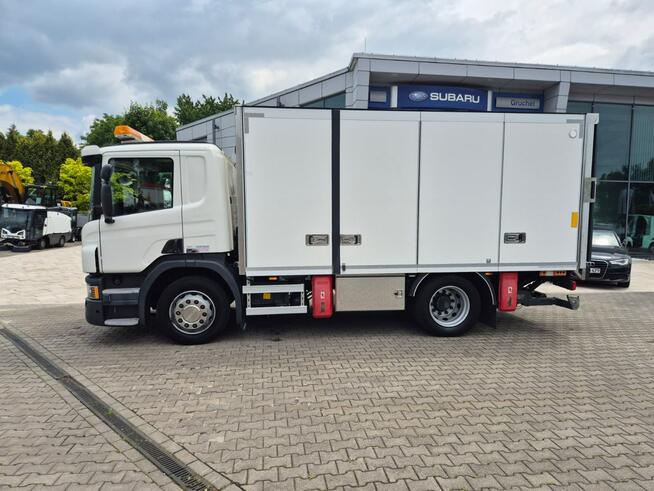 Scania P230 KONTENER / OTWIERANY BOK / IDEALNY DO MASZYN I WIERTNIC