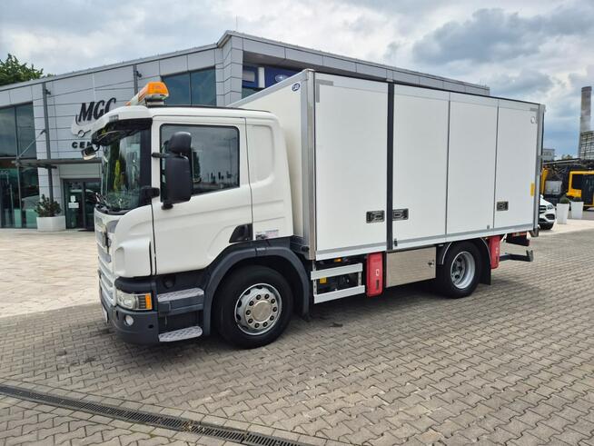 Scania P230 KONTENER / OTWIERANY BOK / IDEALNY DO MASZYN I WIERTNIC