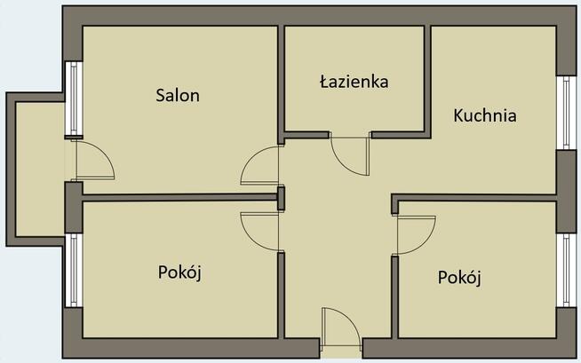 Lublin,Mieszkanie,3 pokoje, 50 m2, ul. Sowińskiego