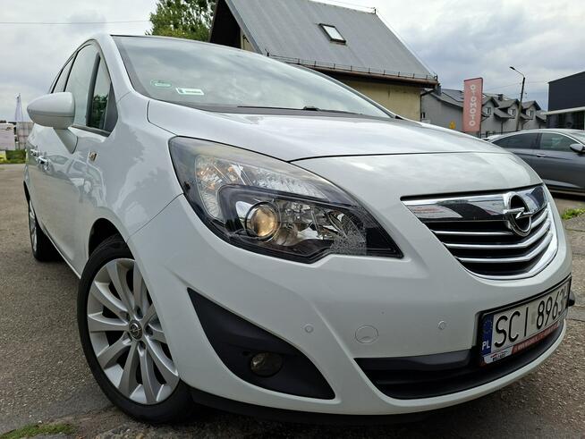 Opel Meriva Klimatronic 2-stref, Podgrz. fotele + kierownica, Bagażnik rowerowy