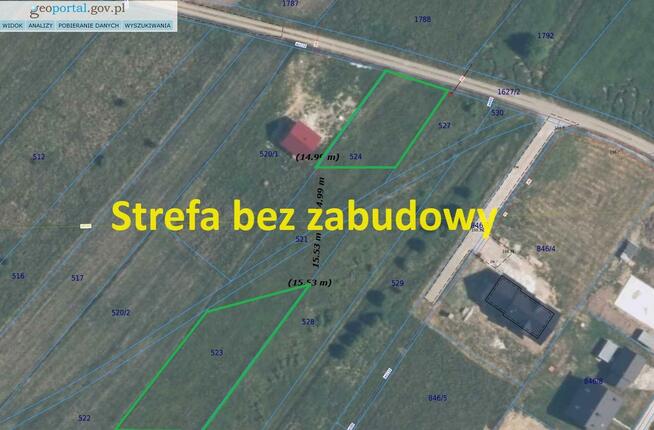 Działka budowlana Krzeczów gm. Rzezawa