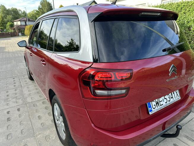 Citroen C4 SpaceTourer Wymieniony rozrząd, 7 m, klimatronic, kamera, LED dzienne, hak, nawig.