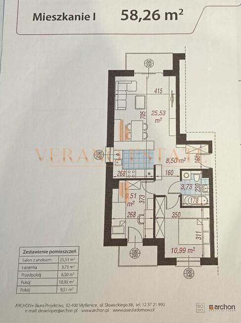 Rozkładowe 3 pokoje | 58m2 | 2 balkony