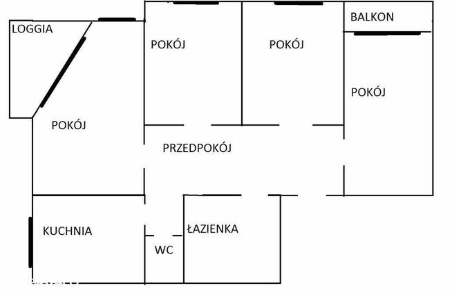 Rozkładowe 4 pokoje z 2 balkonami /Wroclavia 800 m