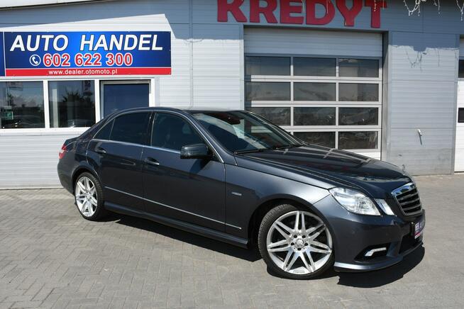 Mercedes E 220 2.2 CDI AMG Automat 7G-Tronic Bezwypadkowy Bi-Xenon LED Navi Skóra