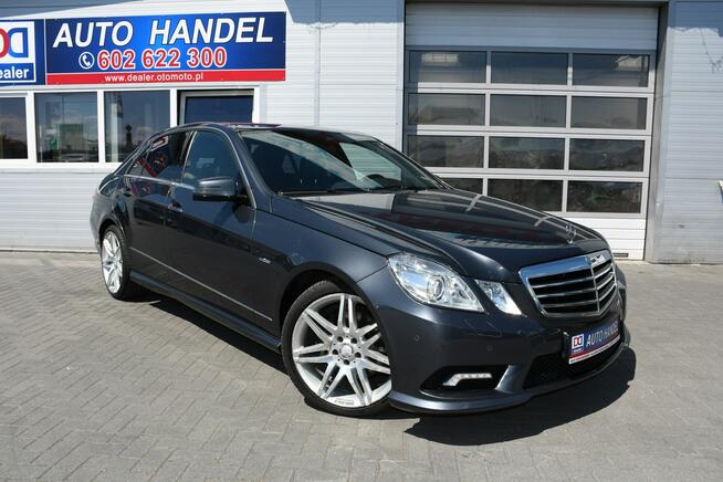 Mercedes E 220 2.2 CDI AMG Automat 7G-Tronic Bezwypadkowy Bi-Xenon LED Navi Skóra