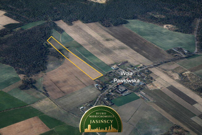 Działka rolna | Sprzedaż | 3,2 ha | Wola Pawłowska