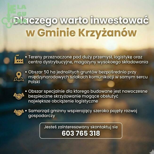 Działka rolna Władysławów gm. Krzyżanów
