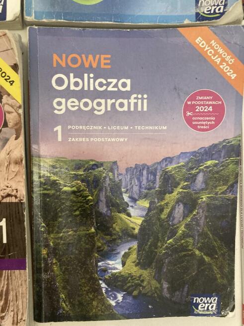 Podręczniki szkolne do liceum i technikum kl 1
