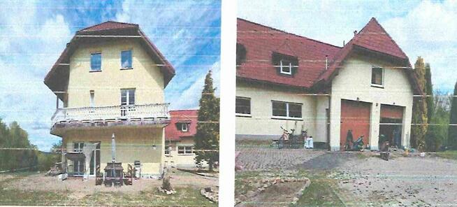 Dom wielopokoleniowy z garażem + budynek gospodarczy