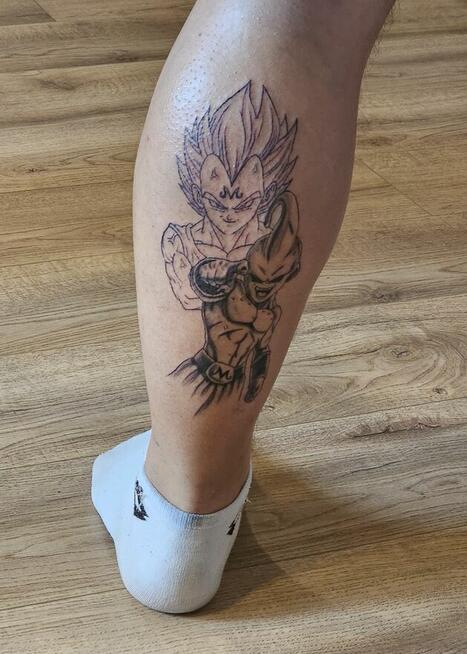 Tatuaz tez z dojazdem